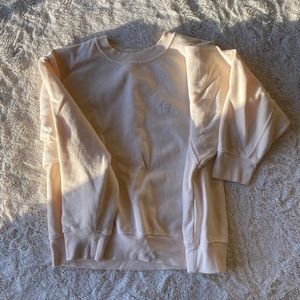 Billabong cream crew neck sweatshirt